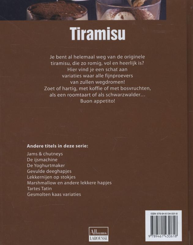 Achterkant van Tiramisu