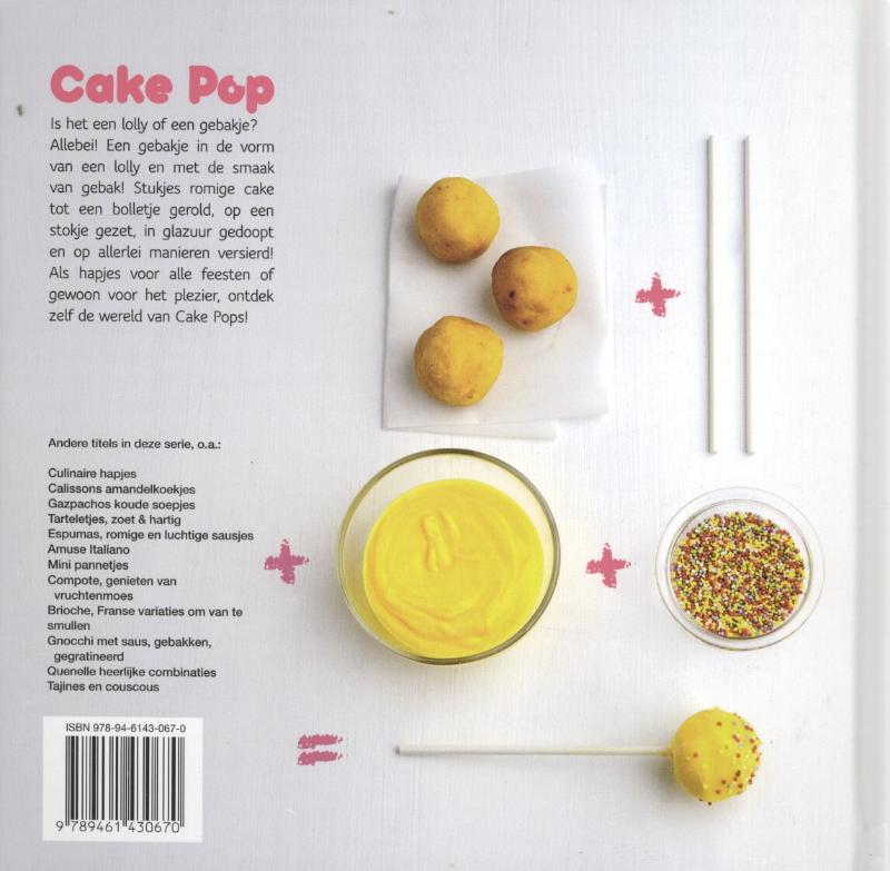 Achterkant van Cake pop