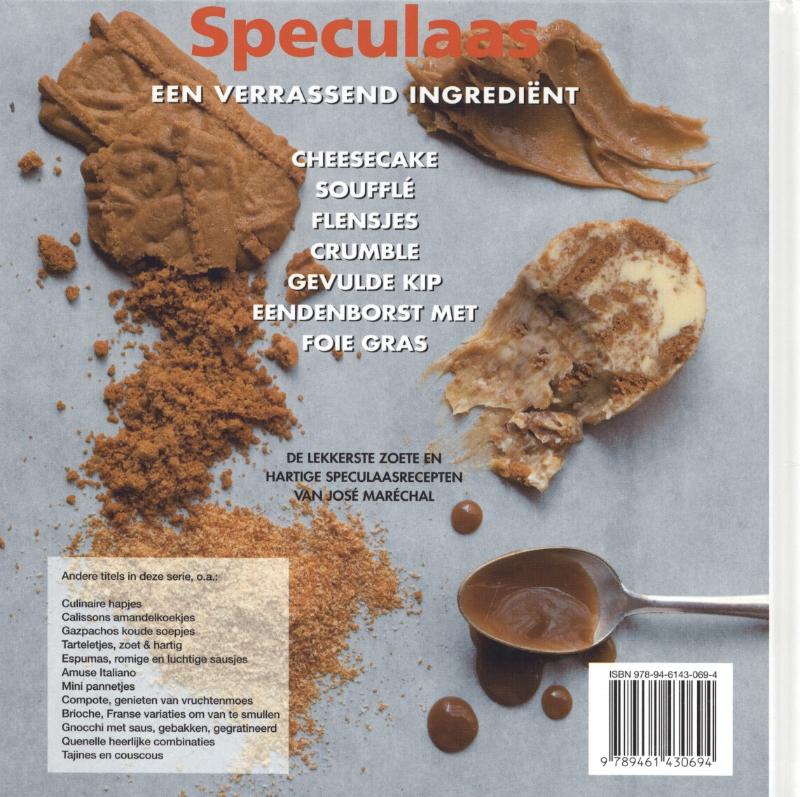 Achterkant van Speculaas