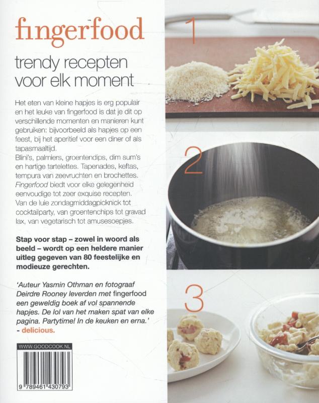 Achterkant van Fingerfood