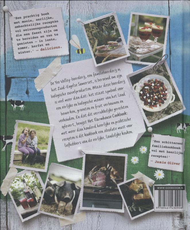 Achterkant van Het farmhouse cookbook