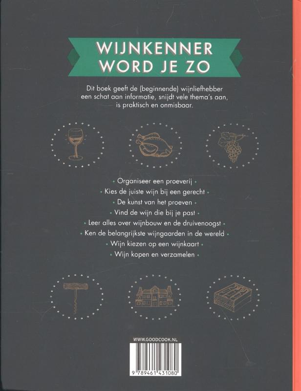 Achterkant van Wijnkenner word je zo