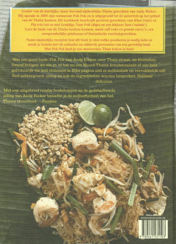Achterkant van Pok Pok