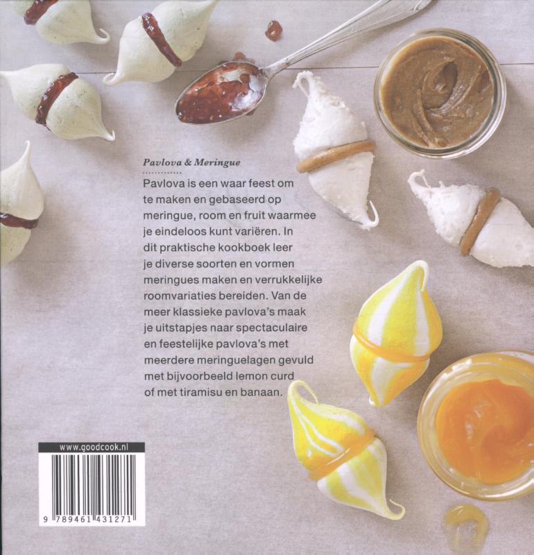 Achterkant van Pavlova & meringue