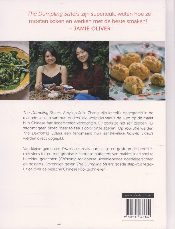 Achterkant van The dumpling sisters