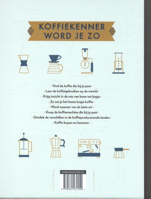 Achterkant van Koffiekenner word je zo