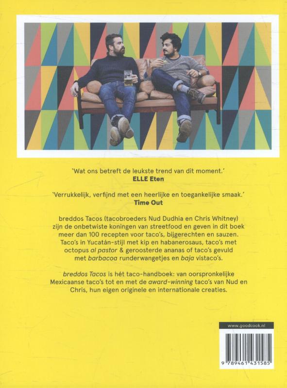 Achterkant van Breddos tacos