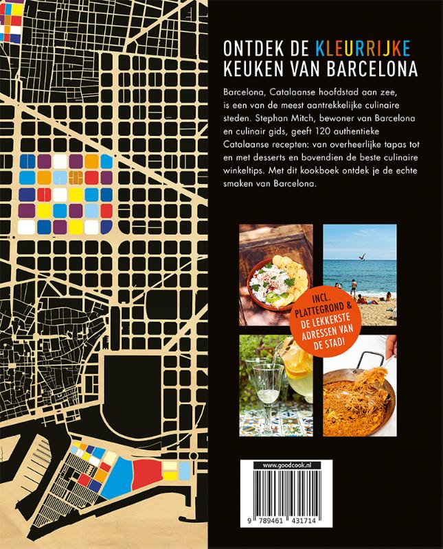Achterkant van Recepten uit Barcelona