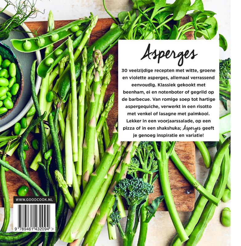 Achterkant van Asperges