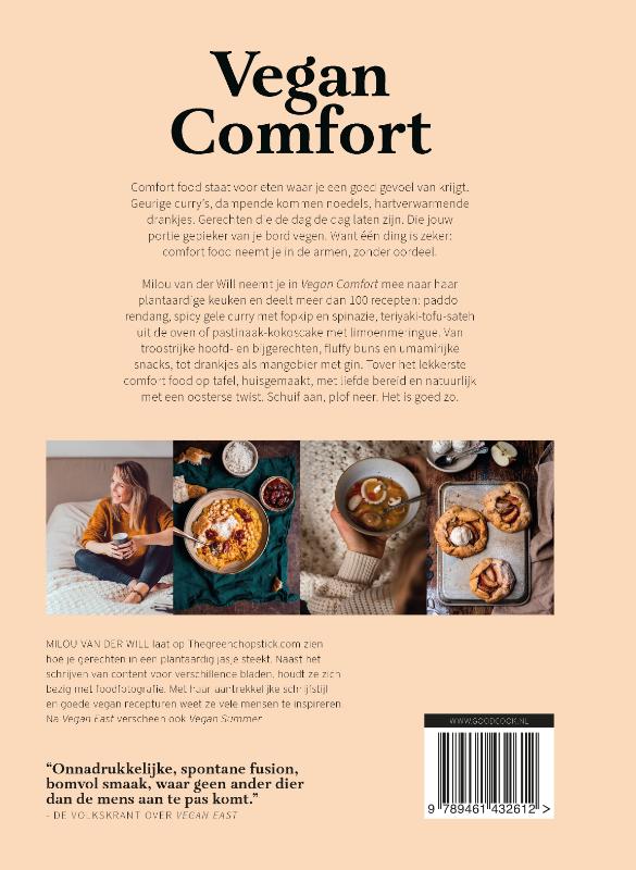 Achterkant van Vegan Comfort