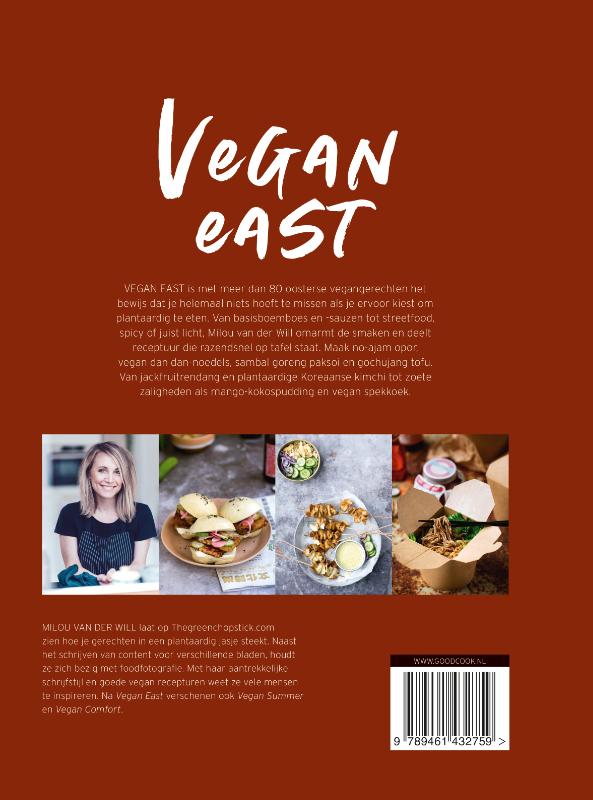 Achterkant van Vegan East