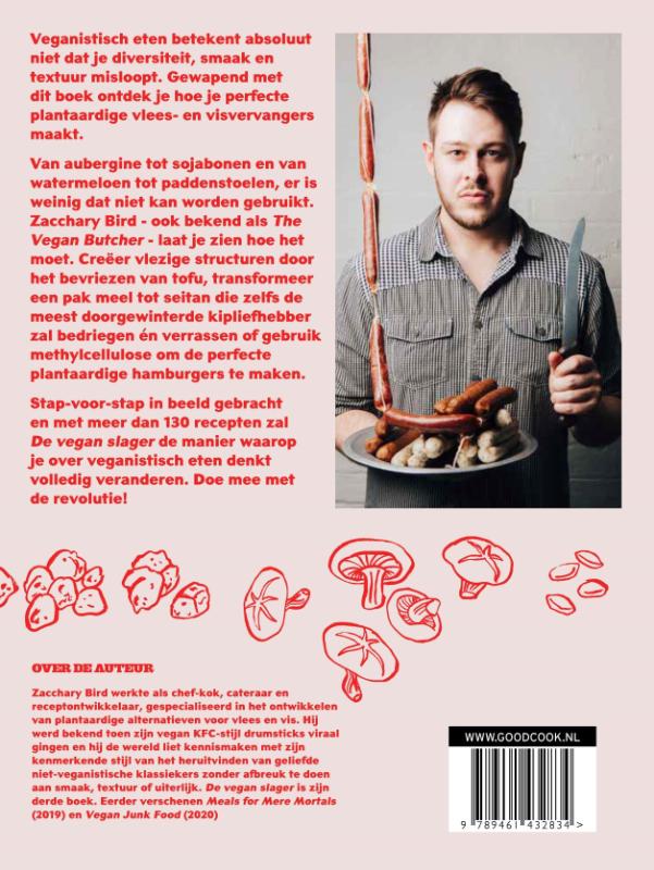 Achterkant van De vegan slager