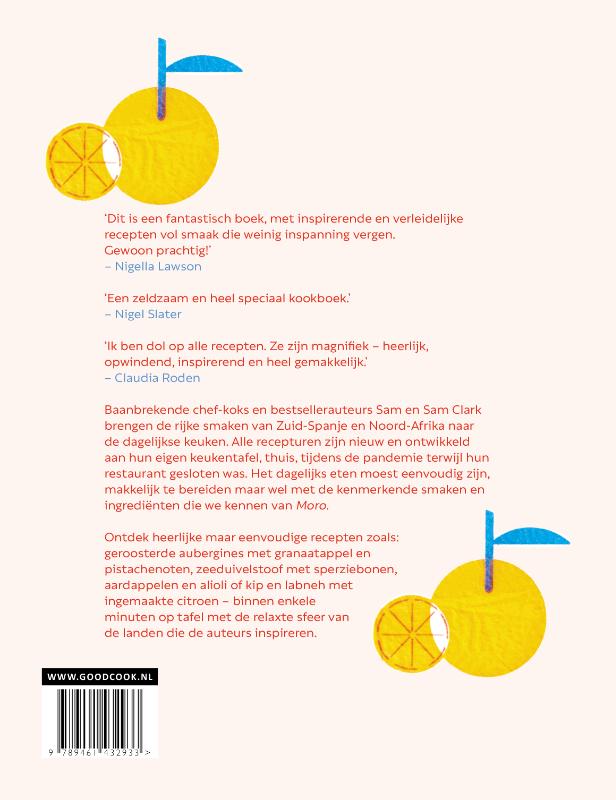 Achterkant van Moro thuis