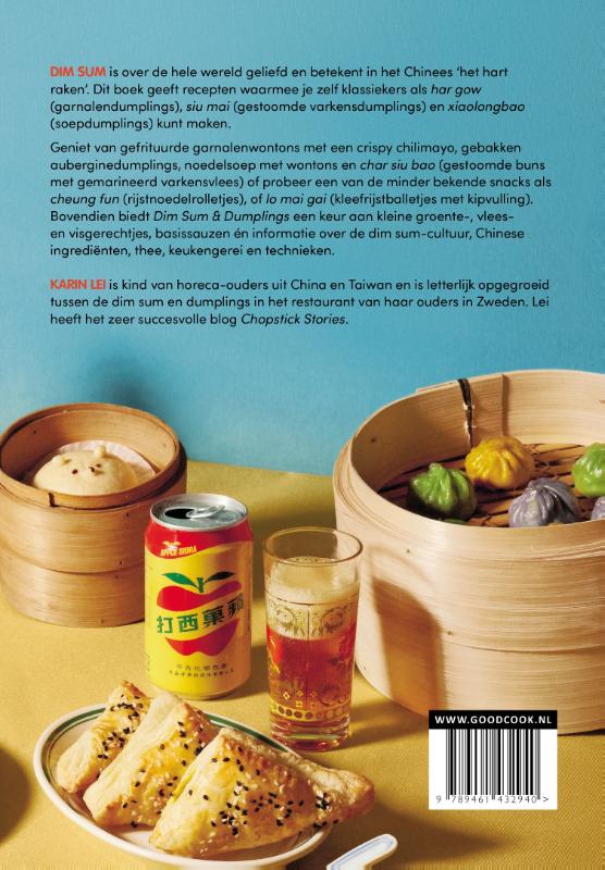 Achterkant van Dim Sum & Dumplings