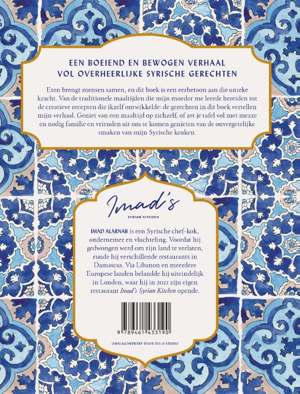 Achterkant van De Syrische keuken van Imad