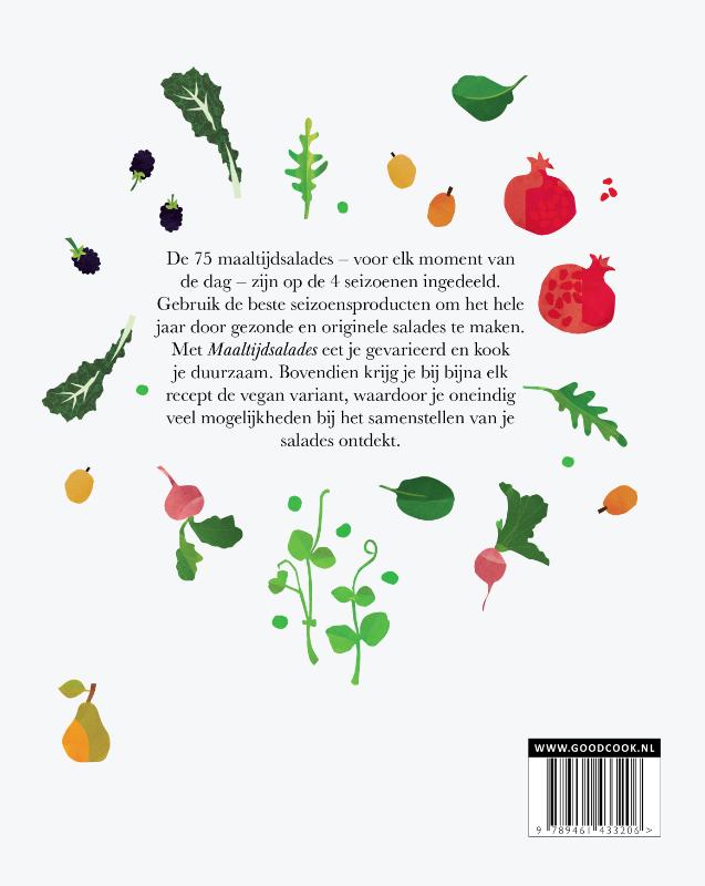 Achterkant van Maaltijdsalades