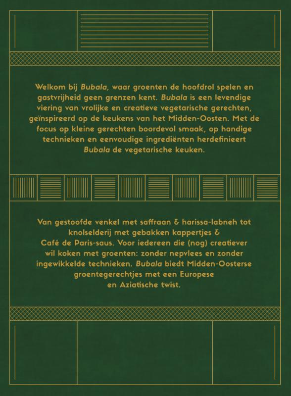Achterkant van Bubala