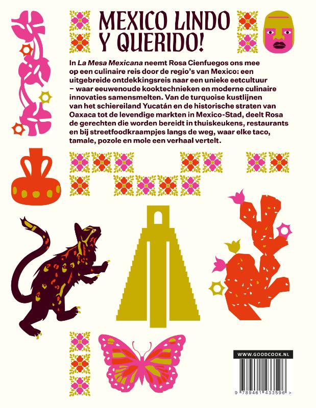 Achterkant van La Mesa Mexicana