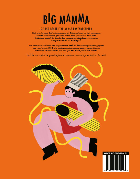 Achterkant van Big Mamma