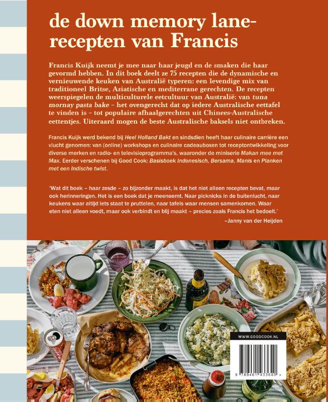 Achterkant van Francis' Australië
