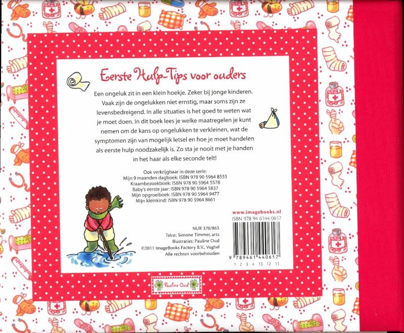 Achterkant van Eerste hulp tips voor ouders
