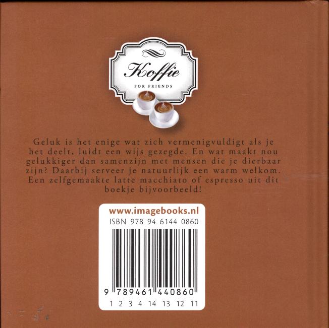 Achterkant van Koffie