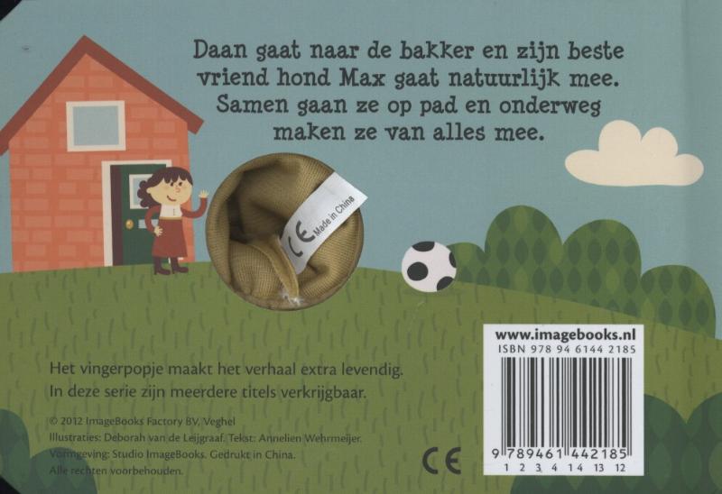 Achterkant van Daan en Max
