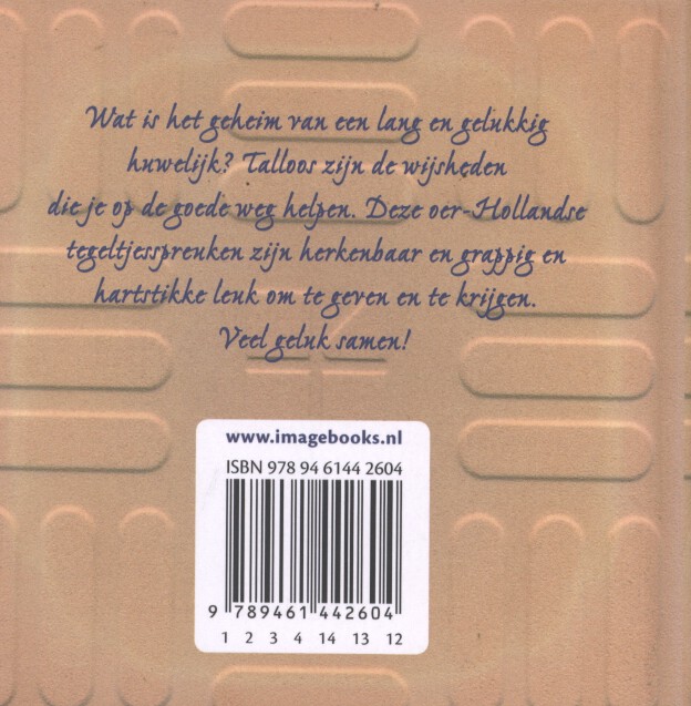 Achterkant van Huwelijk