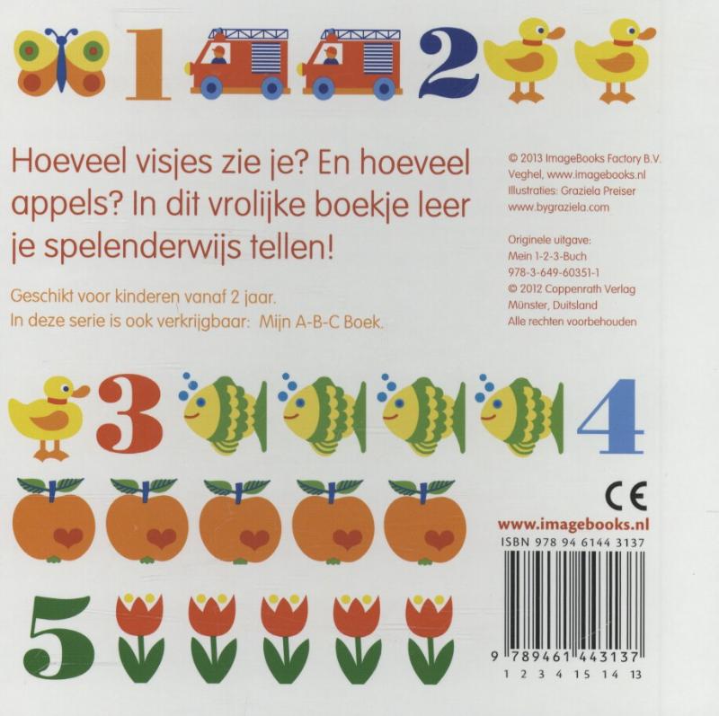 Achterkant van Mijn 123 boek