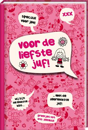 Achterkant van Display juf, meester