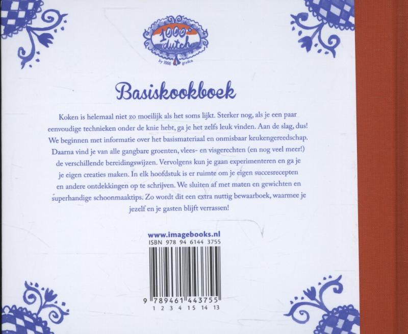 Achterkant van 1000 graden basiskookboek