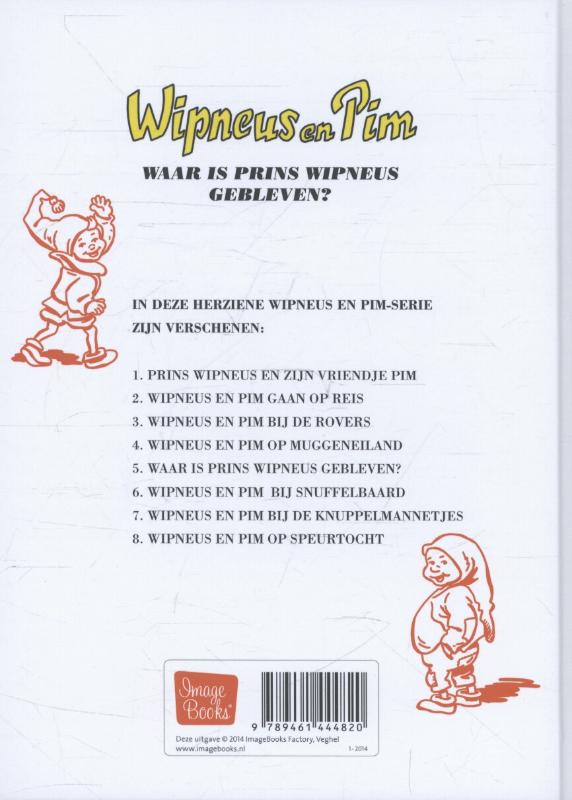 Achterkant van Waar is prins Wipneus gebleven?