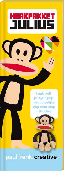 Achterkant van creative kids at work koker Julius haakpakket
