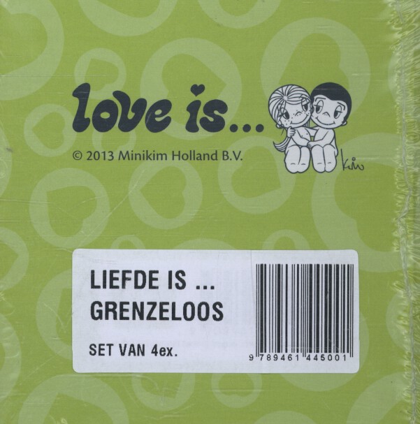Achterkant van Grenzeloos set 4 ex