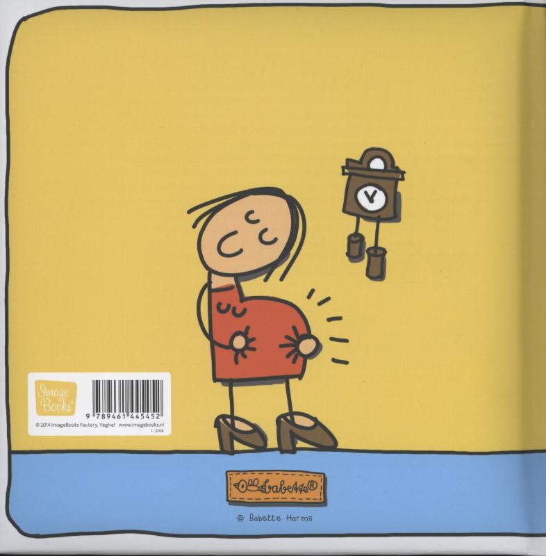 Achterkant van Mijn negenmaandenboek