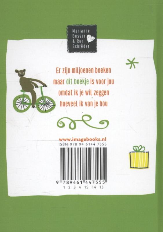 Achterkant van Liefste papa dat ben jij