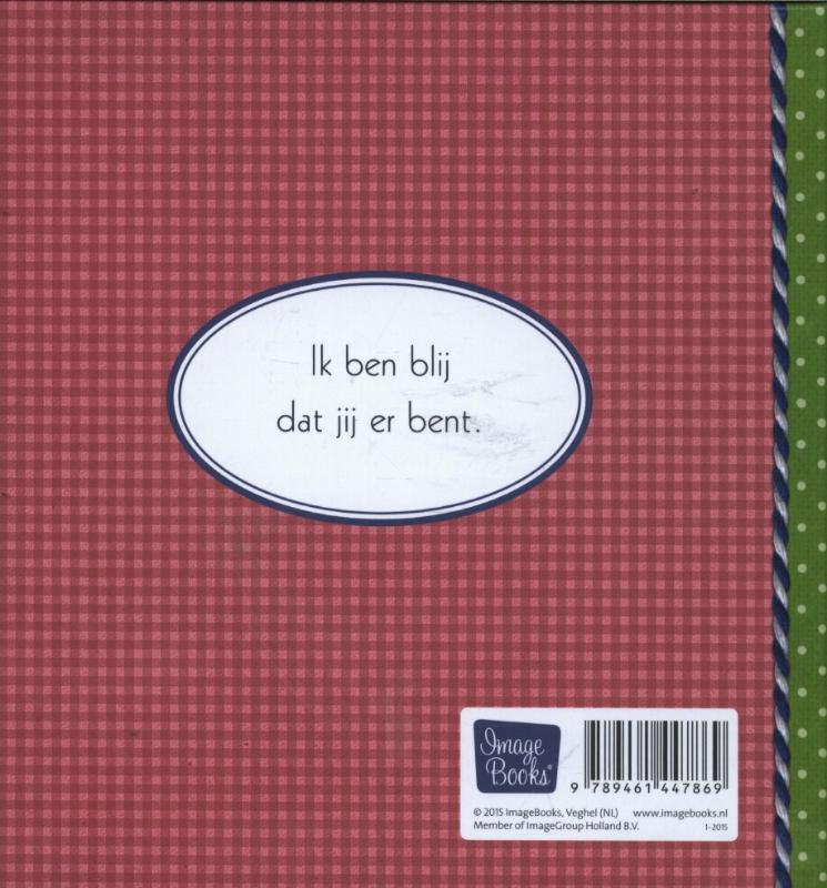 Achterkant van Voor mijn lieve oma!