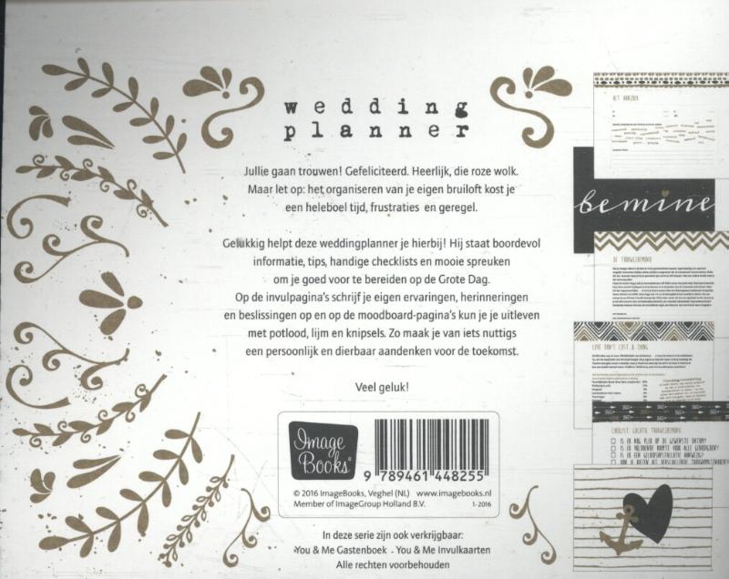 Achterkant van Weddingplanner