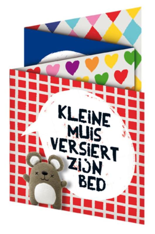 Achterkant van Muis (slaapknuffel + boekje)