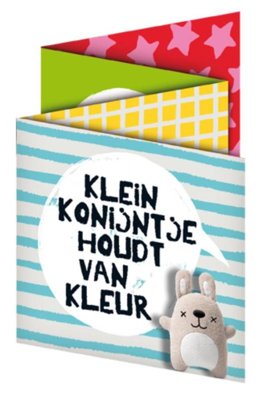 Achterkant van Konijn (slaapknuffel + boekje)