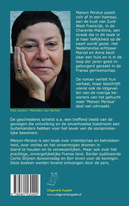 Achterkant van Maison Perdue