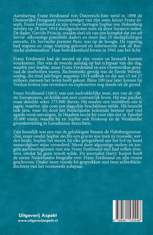 Achterkant van Franz Ferdinand
