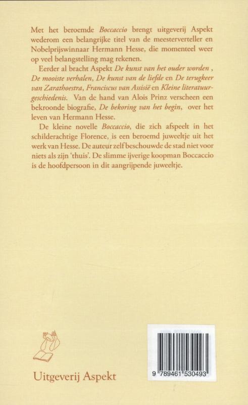 Achterkant van Boccaccio
