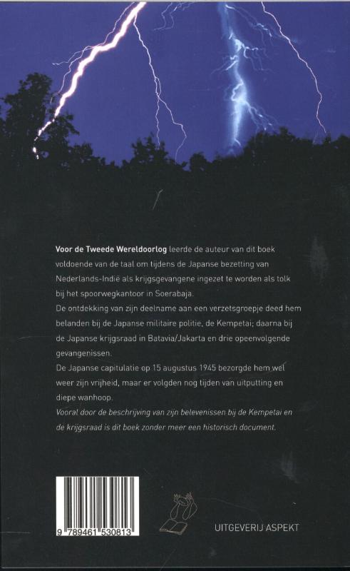 Achterkant van Door het oog van de naald
