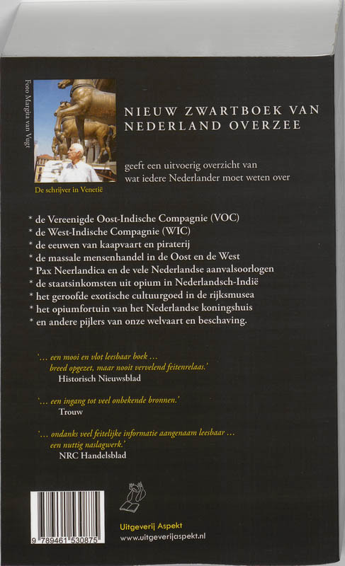 Achterkant van Nieuw zwartboek van Nederland overzee