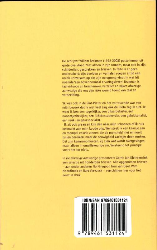 Achterkant van De afwezige aanwezige