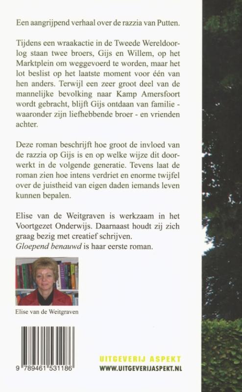 Achterkant van Gloepend benauwd