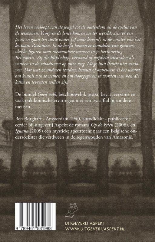 Achterkant van Goed volk