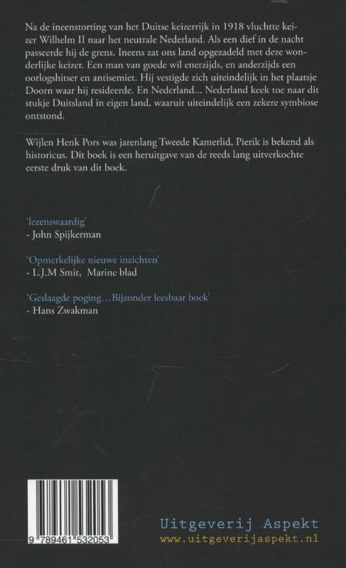 Achterkant van De verlaten monarch