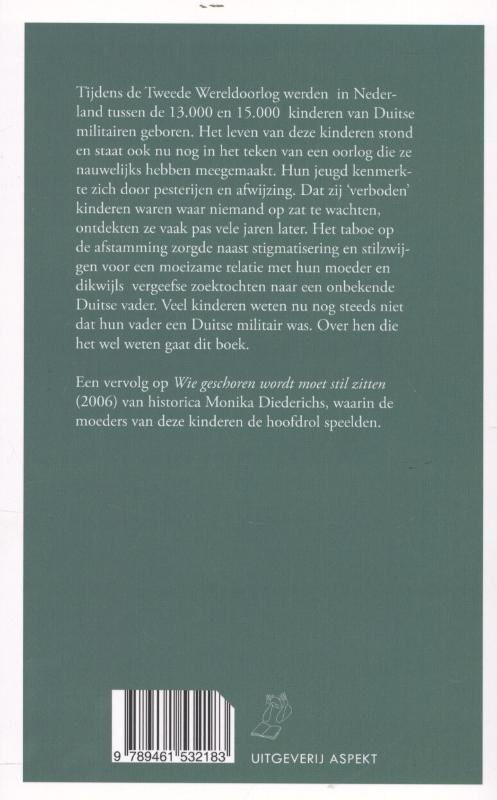 Achterkant van Kinderen van Duitse militairen in Nederland 1941-1946